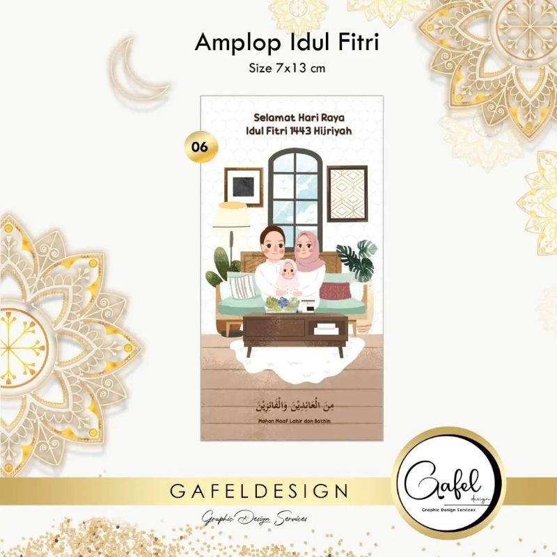 

Amplop Lebaran / Amplop Idul Fitri / Amplop THR