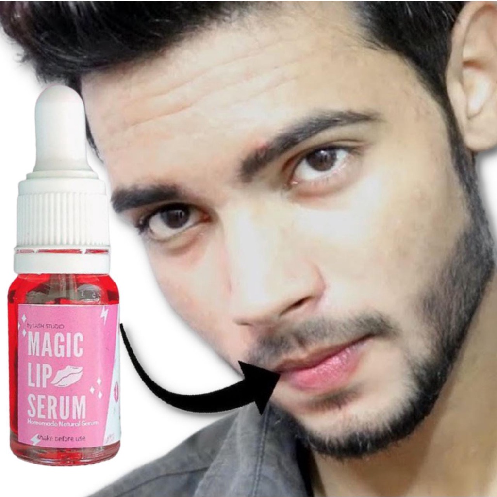 SERUM PEMERAH BIBIR PRIA DAN WANITA/PEMERAH ALAMI PERMANEN UNTUK PEROKOK MAGIC LIP SERUM ORIGINAL 20