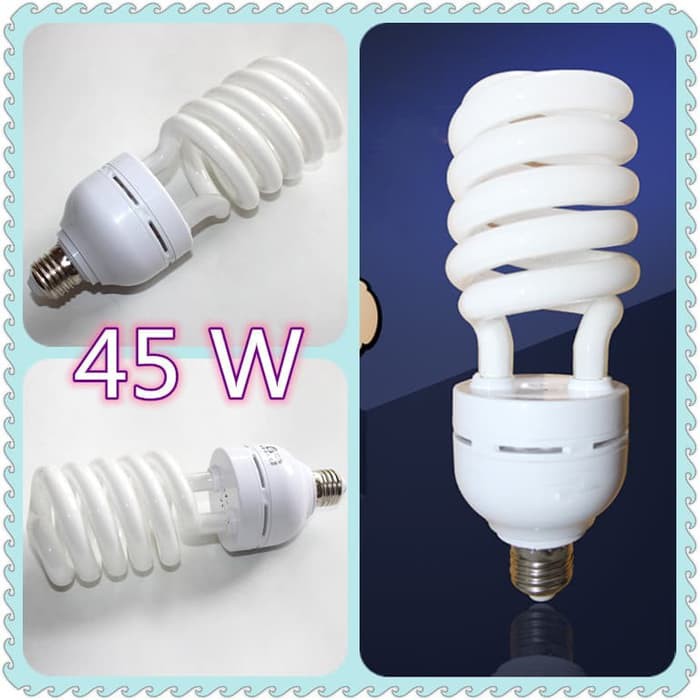 Lampu Bohlam / Lampu Hemat Energi / 45 watt Spiral E27
