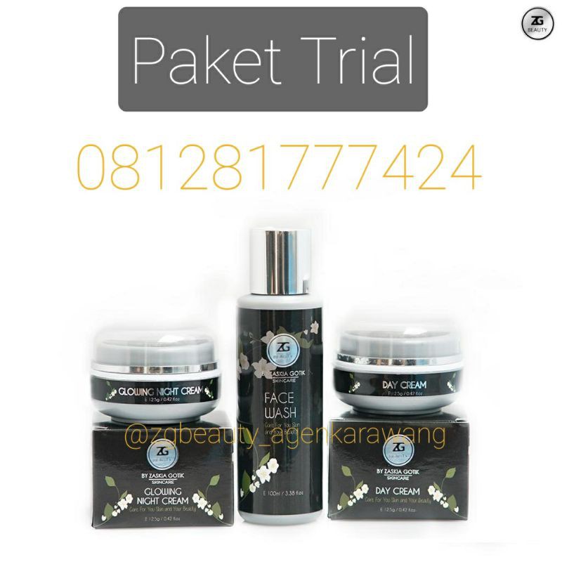 ZG Beauty by Zaskia Gotik (Paket Trial ZGBeauty Skincare)