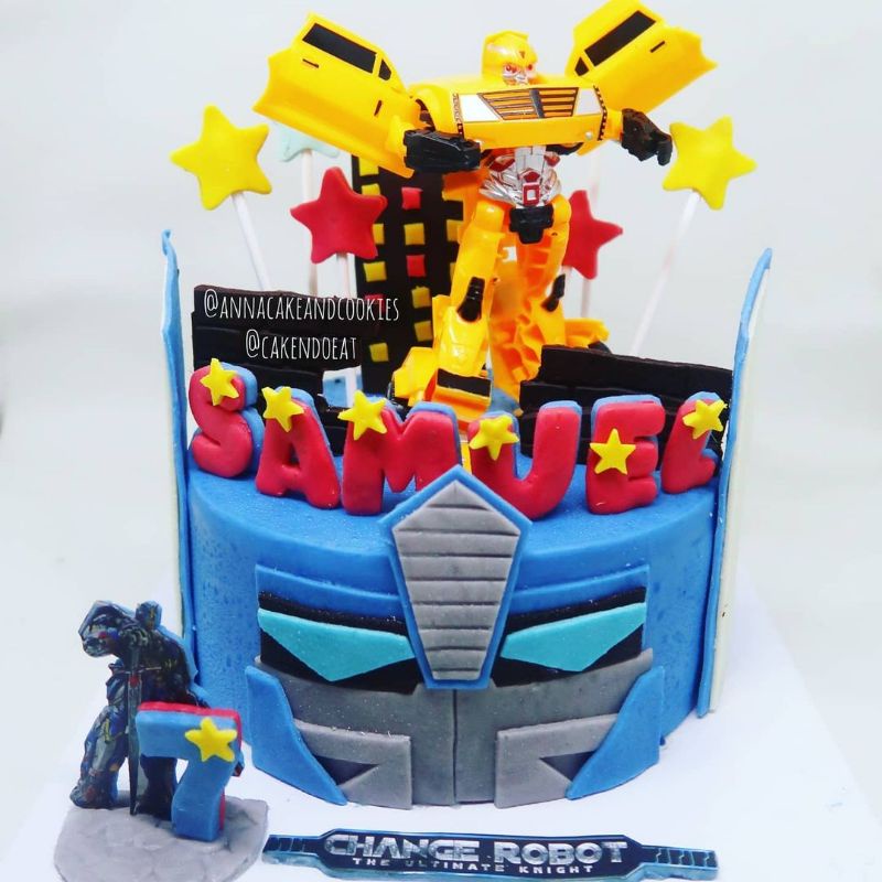 

cake birthday Bandung bolu Transformers