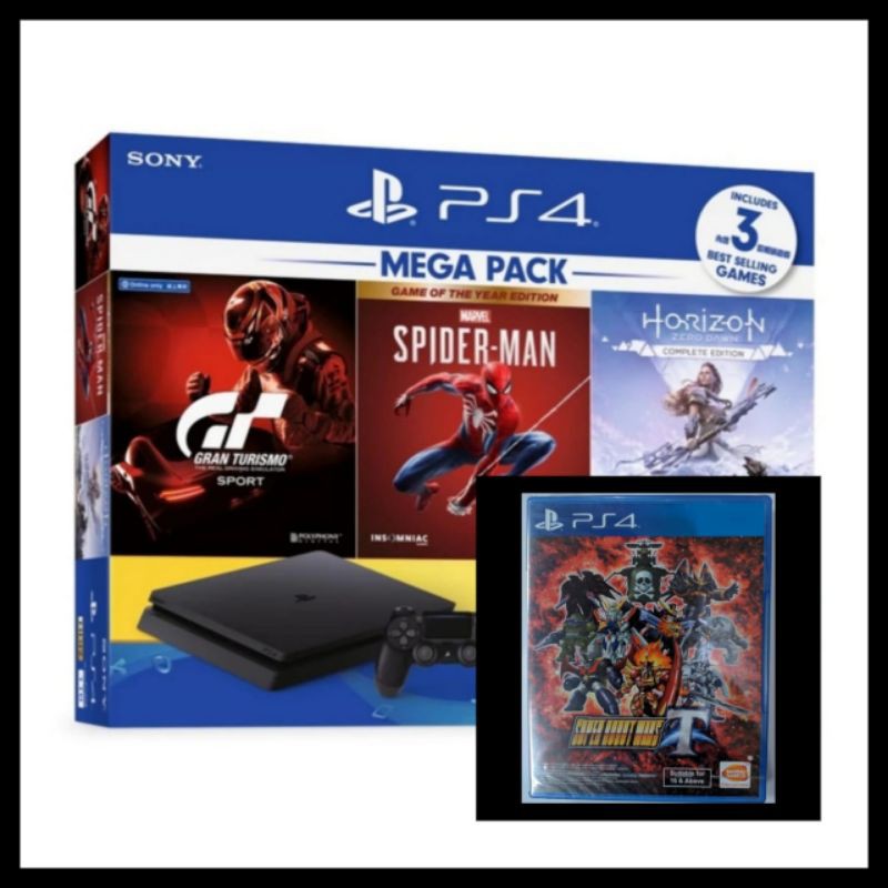 ps4 slim 1 tb mega pack 3 + kaset yakuza 7 atau kamen rider