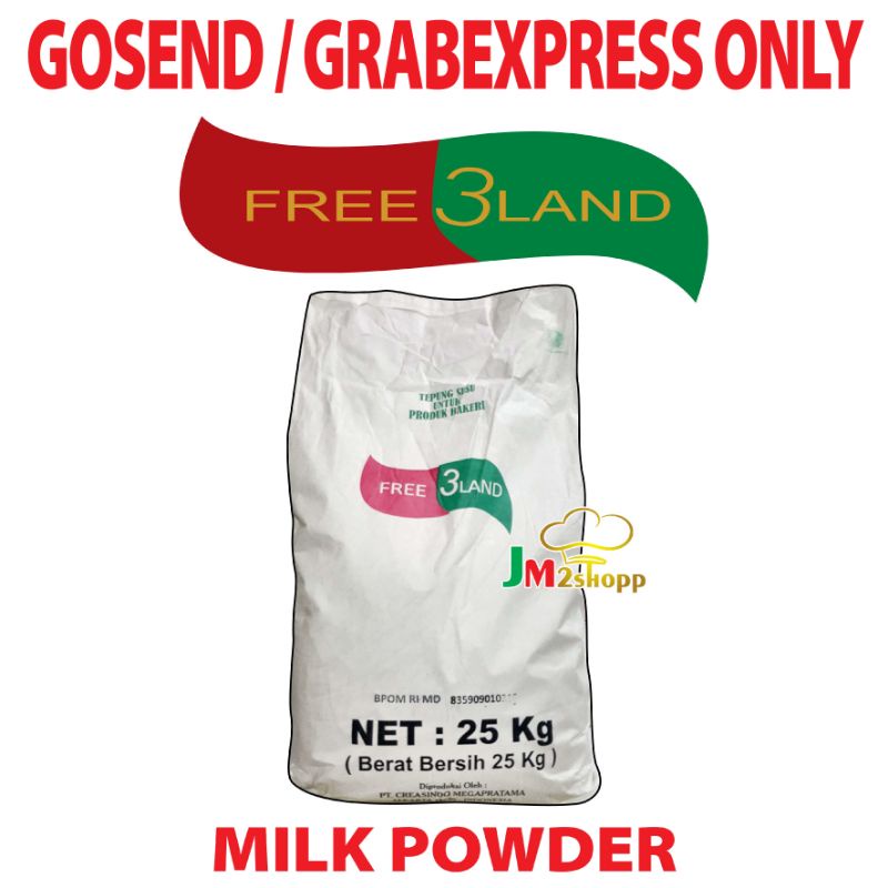 

Susu Bubuk Free Land 25 Kg (Pengiriman instant)