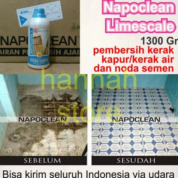 Best- Napoclean Limescale (Pembersih Kerak Kapur/Kerak Air Dan Noda Semen)