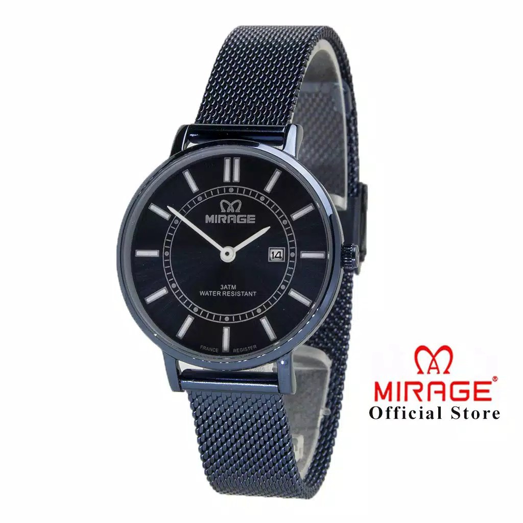MIRAGE Watch Official Original Terlaris PASIR DW 8623 JAM TANGAN WANITA PRIA ORIGINAL Anti Air - COD