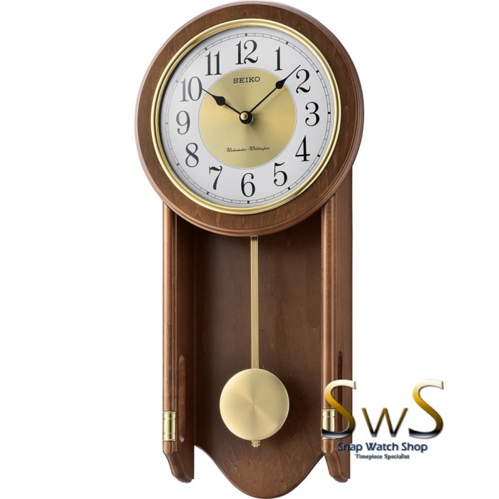 Jam Dinding Seiko QXH073B QXH073 Westminster Dual Chime Original