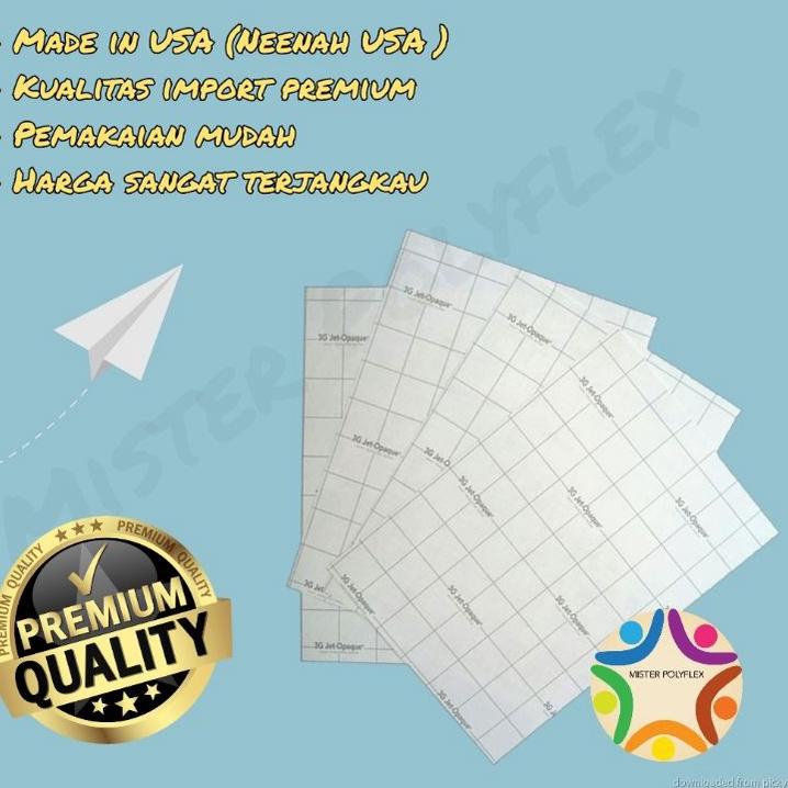 

[KODE E0CPY] Transfer Paper 3G Jet Opaque A4