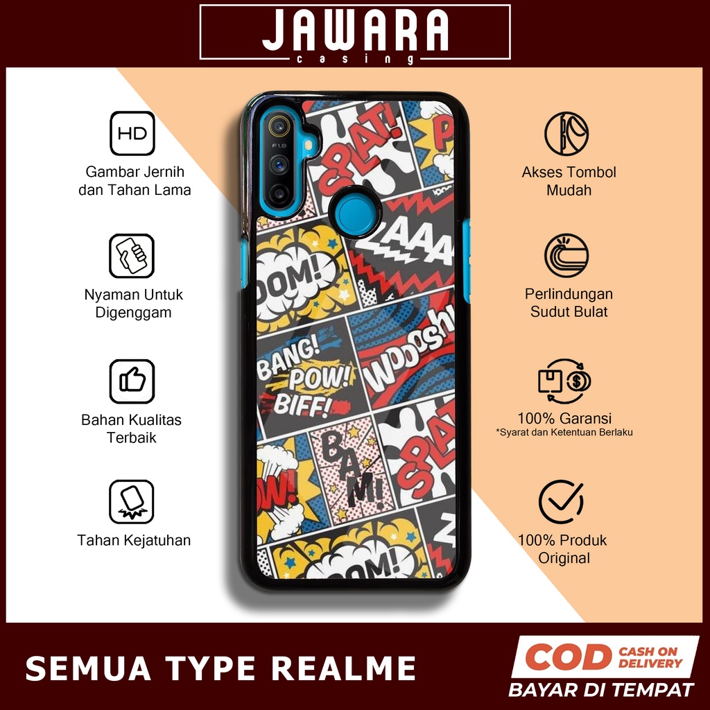 Case Realme C3 Case Hp Realme C3 Premium Glossy Jawara Casing [MRV1] Casing Hp Aesthetic Kesing Hp K