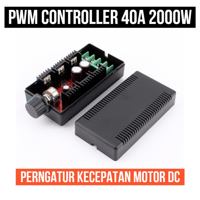 PWM 40A 2000W Motor DC Dimmer 10V - 50V speed controller kontroler