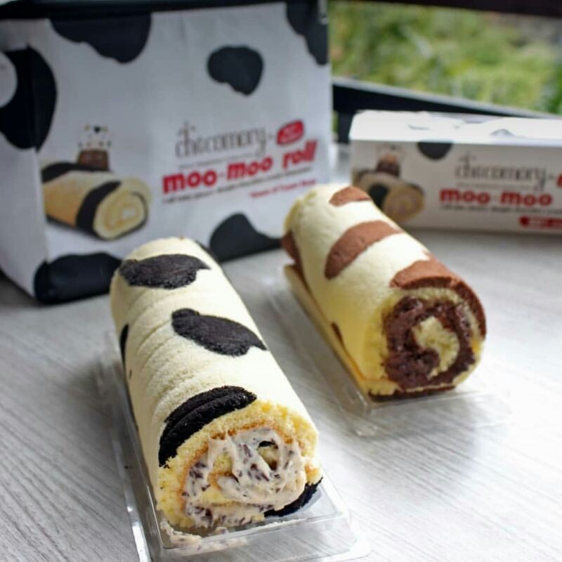 Chocomory Moomoo roll cake