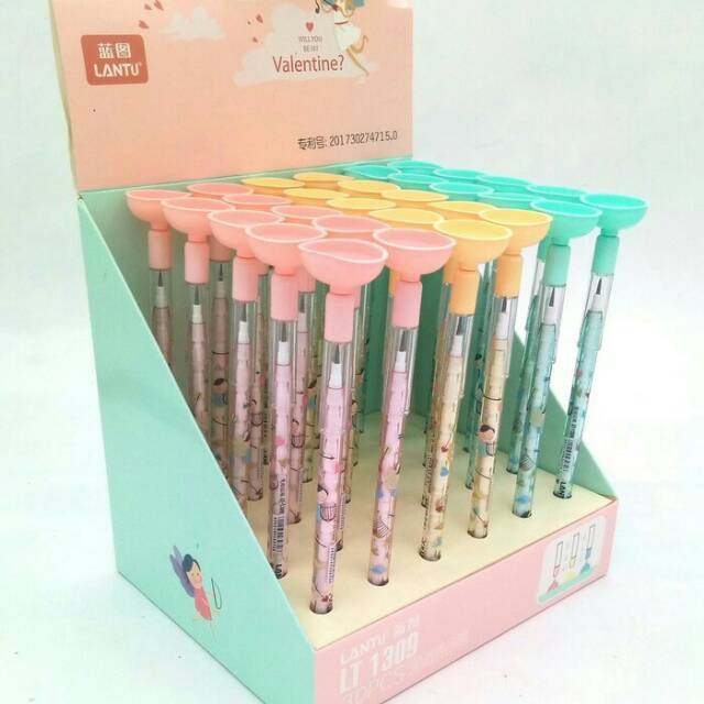 

Pensil Susun Will You Be My Valentine