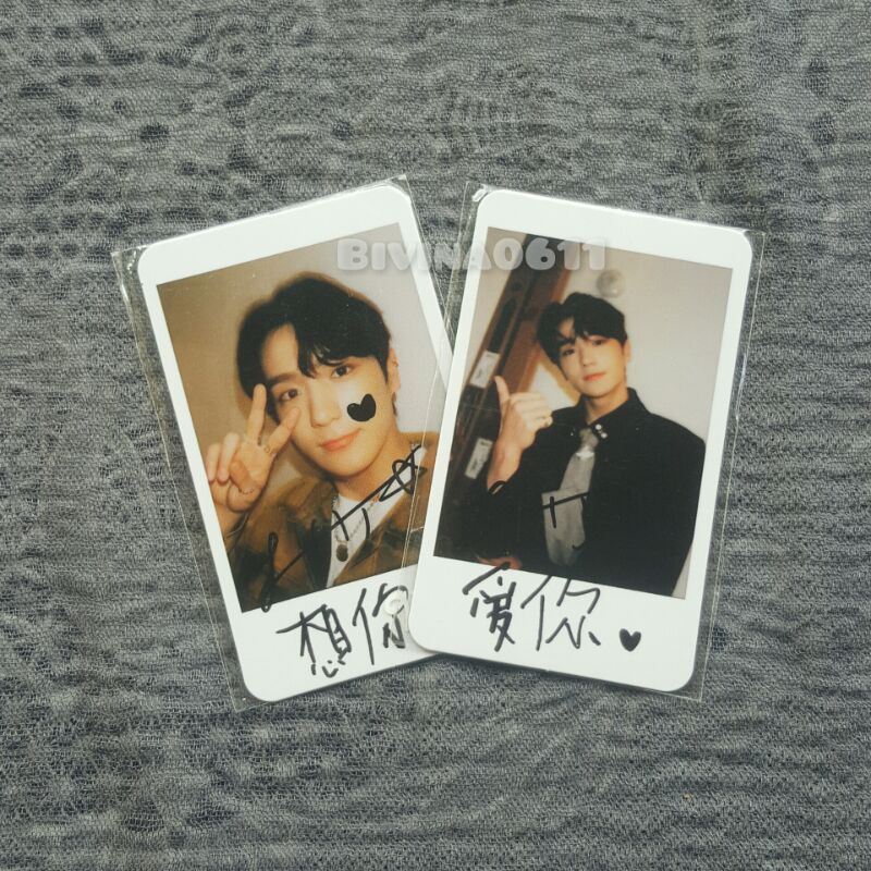 THE BOYZ HYUNJAE JEJE MIL POLA  KNIGHT MAGZ POLAROID MAGAZINE TBZ PC PHOTOCARD POCA