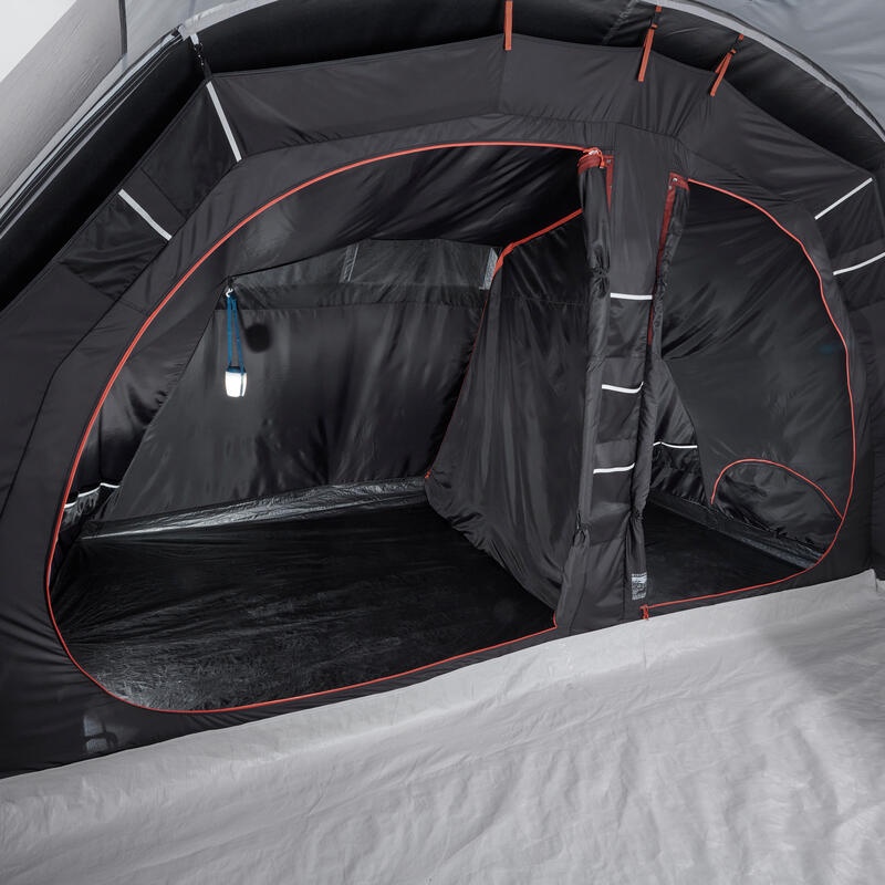 QUECHUA Tenda Air Family 5.2 XL Fresh &amp; Black 5 Orang 2 Kamar