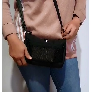 Tas Selempang FZ Sling Bag HP Kartu Uang Slempang Mini Pria Wanita Cowok Cewek Terbaru Kekinian