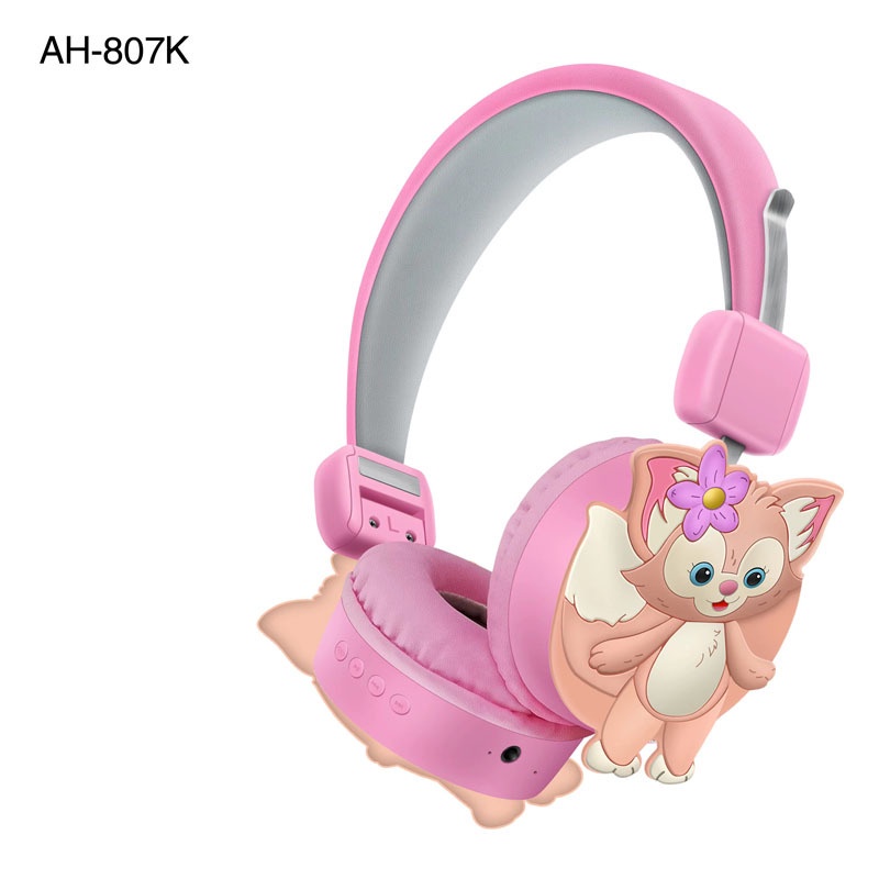 HEADPHONE BLUETOOTH AH-807K FASHION KARTUN LINABELL