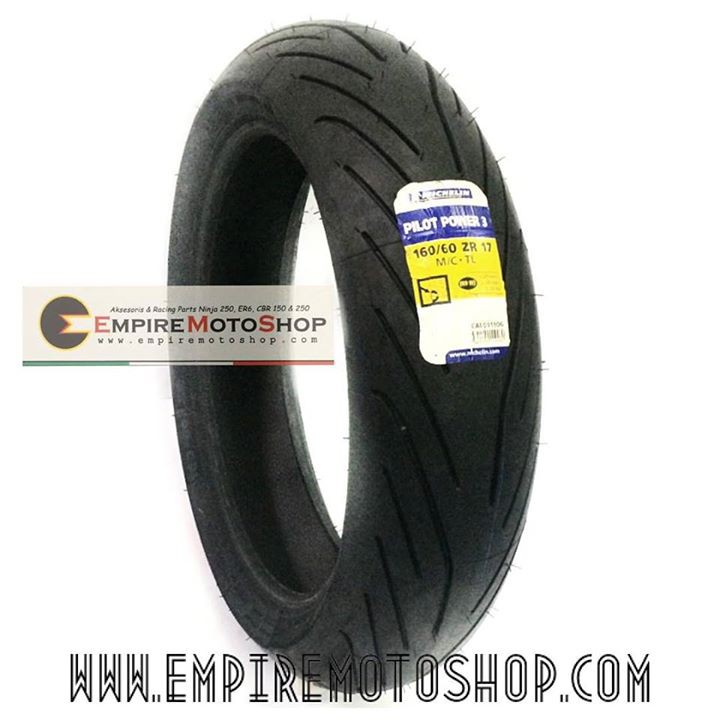 Ban Michelin Pilot Power 3 Ukuran 160 60-17