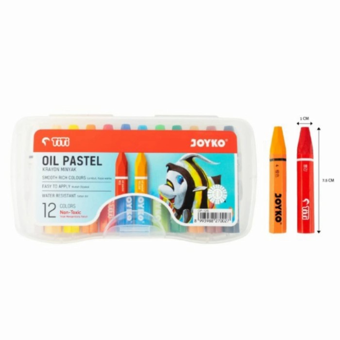

Promo Crayon Titi 12 Warna Merek Joyko Harga Untuk Per Set Isi 12 Warna Hemat