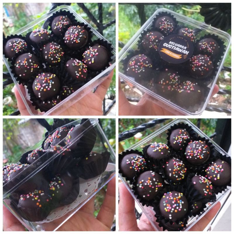 

Bola Coklat/kue lebaran/kue kering/toples Nuai SN 268 250gr