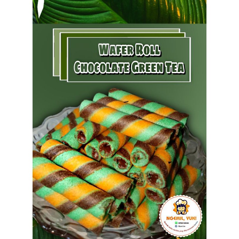 

Wafer Roll Green Tea / Astor mini green tea