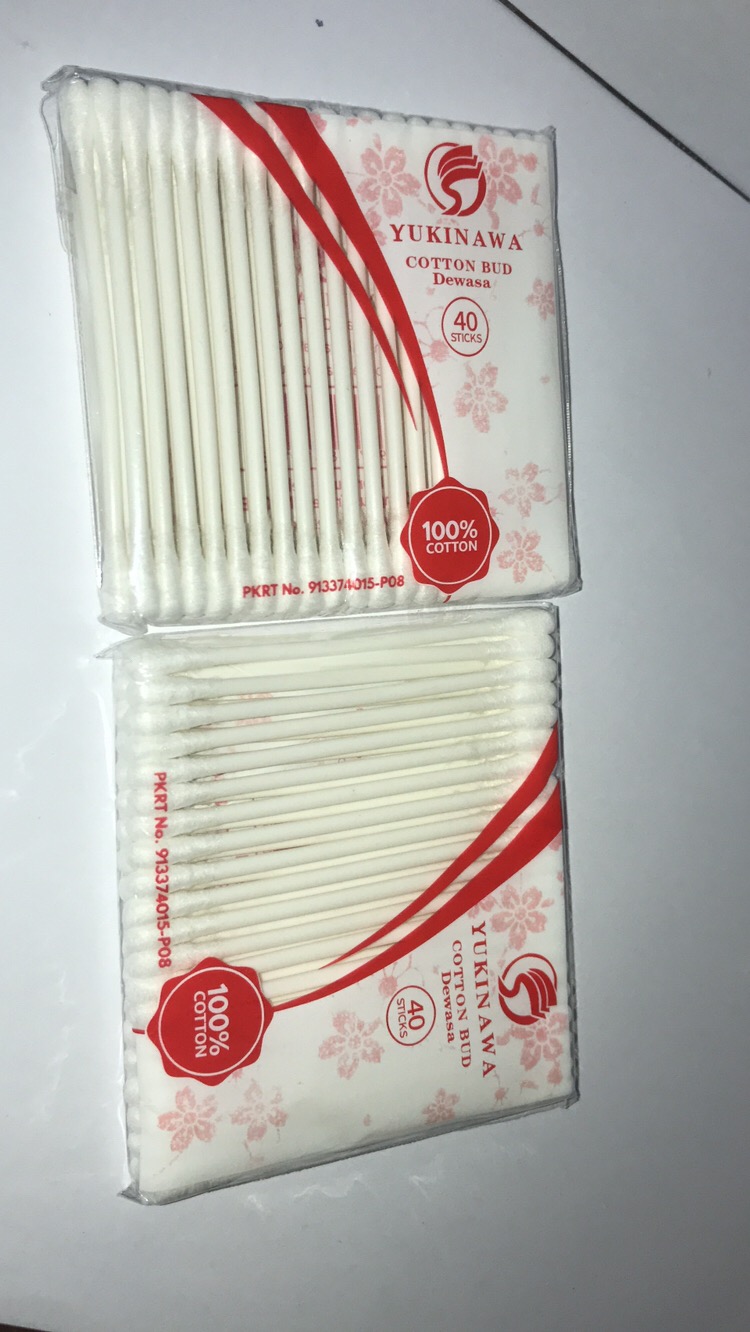 Cotton Bud 1pack Isi 40pcs