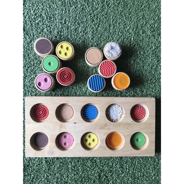 montessori toys touch board