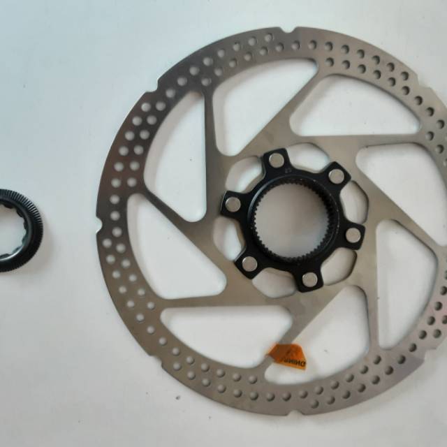 rotor piringan cakram shimano rt53 180 central lock