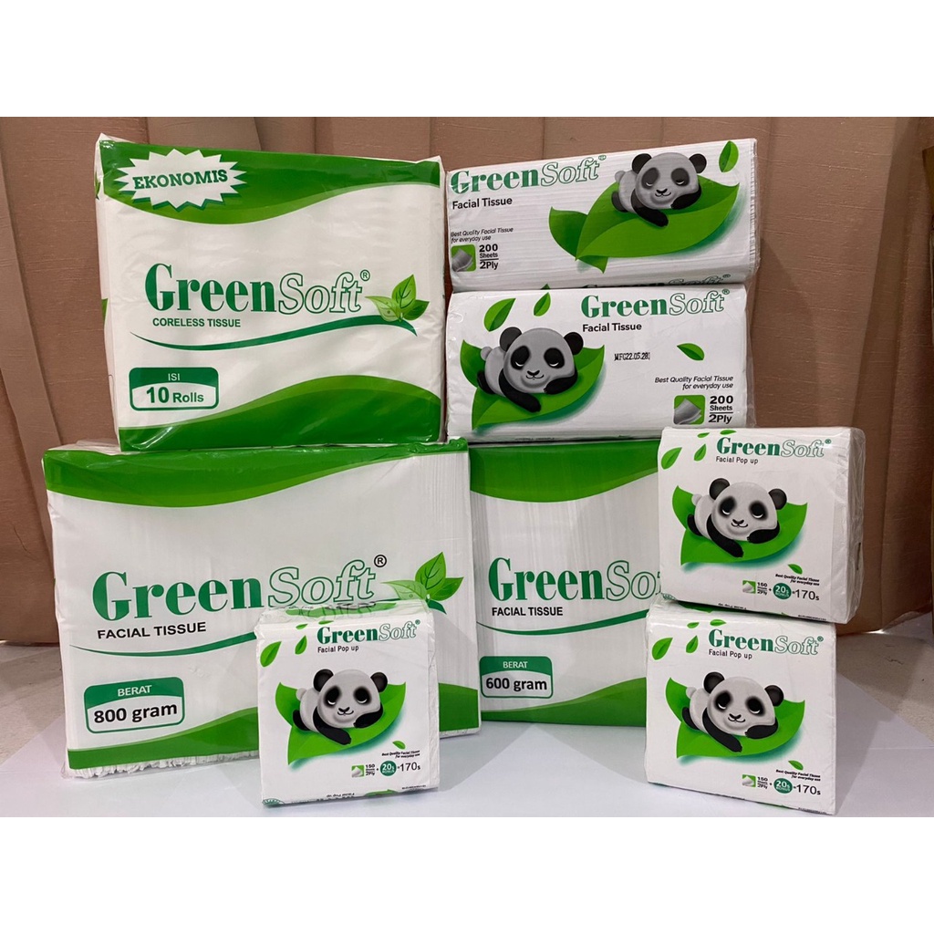 Jual Tisu Green Soft Sheet Sheet Gram Gram Dan Roll Shopee Indonesia