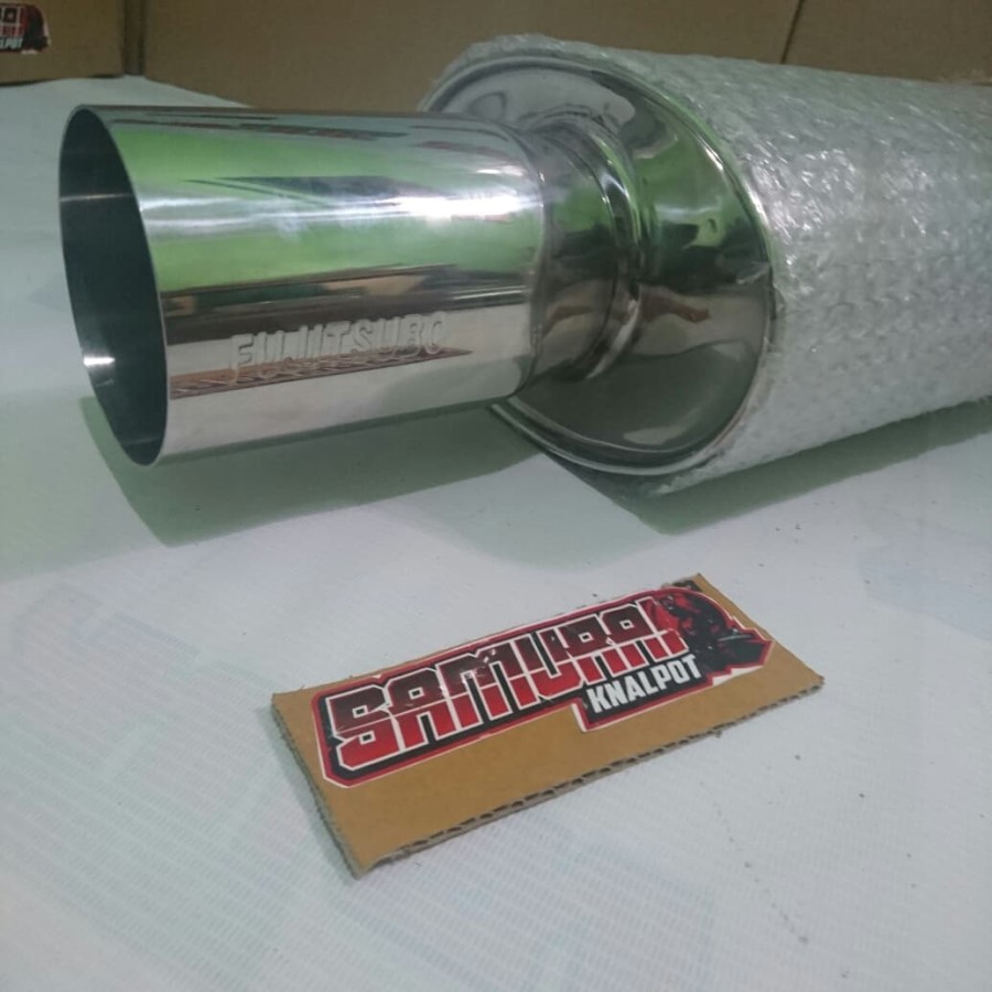 knalpot Fujitsubo Muffler fujitsubo besar knalpot mobil Racing Ngebas