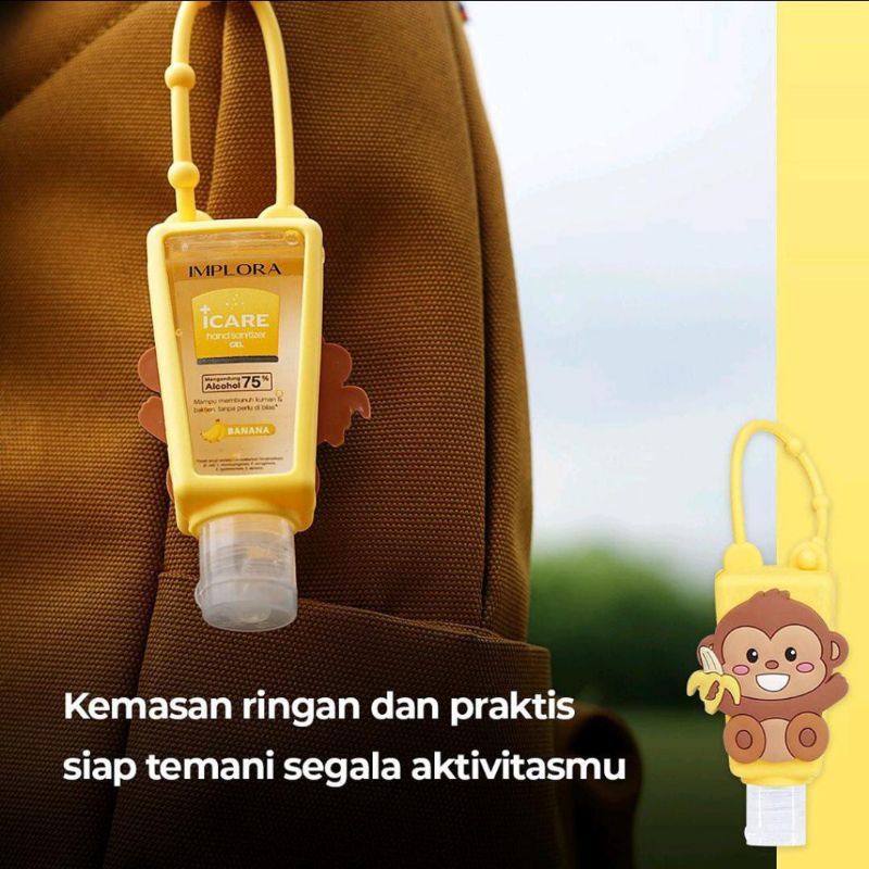 Implora Icare hand sanitizer Gel Karakter 30ml.