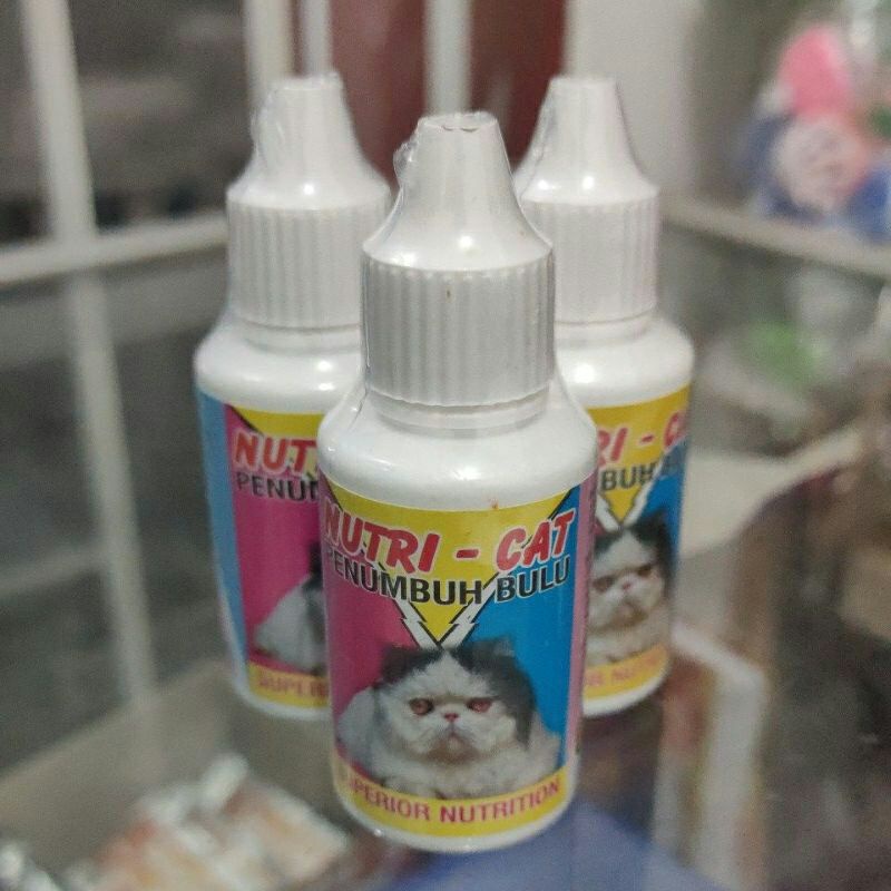 NUTRI CAT nutricat Obat Penumbuh Bulu Kucing