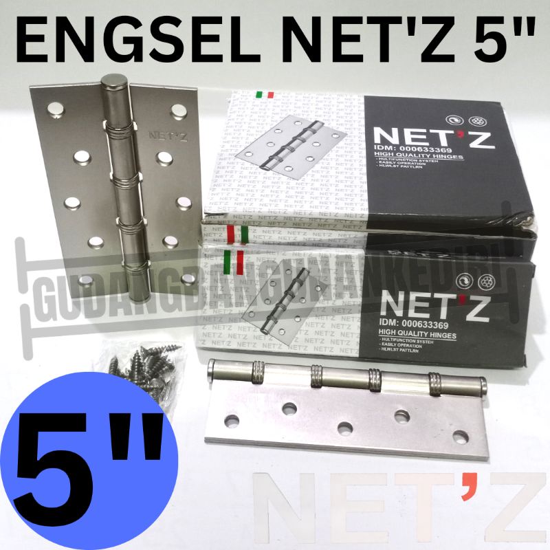 engsel pintu tebal 5 inch 5inch 5&quot; GRT netz