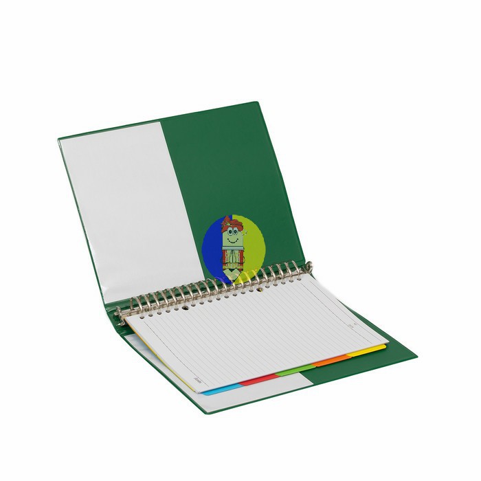 

Bantex Multiring Binder 20 Ring 25mm A5 Grass Green #1324 15