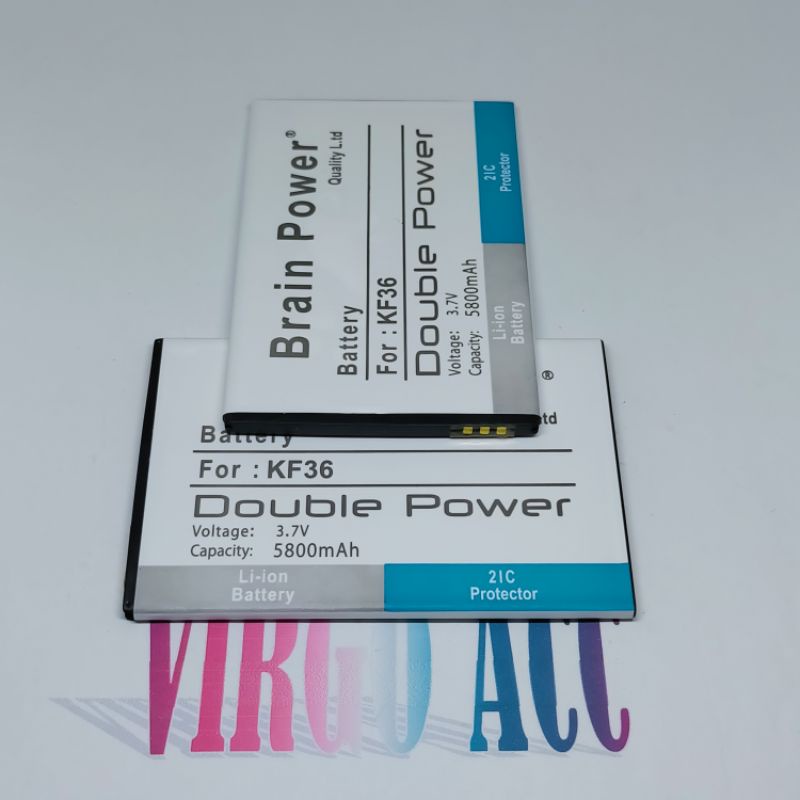 Baterai Batre Battery HuangMi M5 / HuangMi Galaxy M5 KF36 Double Power Battery Hp