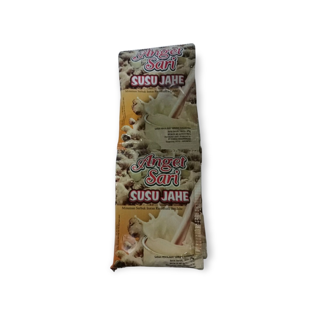 

Anget sari/susu jahe25gr/1rtg isi 10 pcs