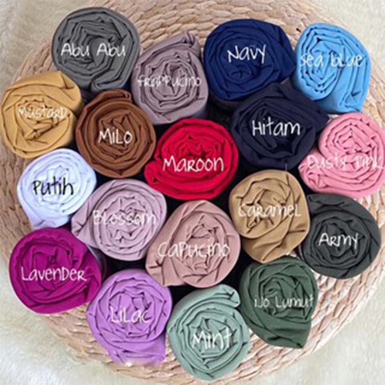 Pashmina Ceruty Babydoll Premium / Pashmina / Hijab Pashmina / Jilbab Pashmina / Pashmina ceruti -mw