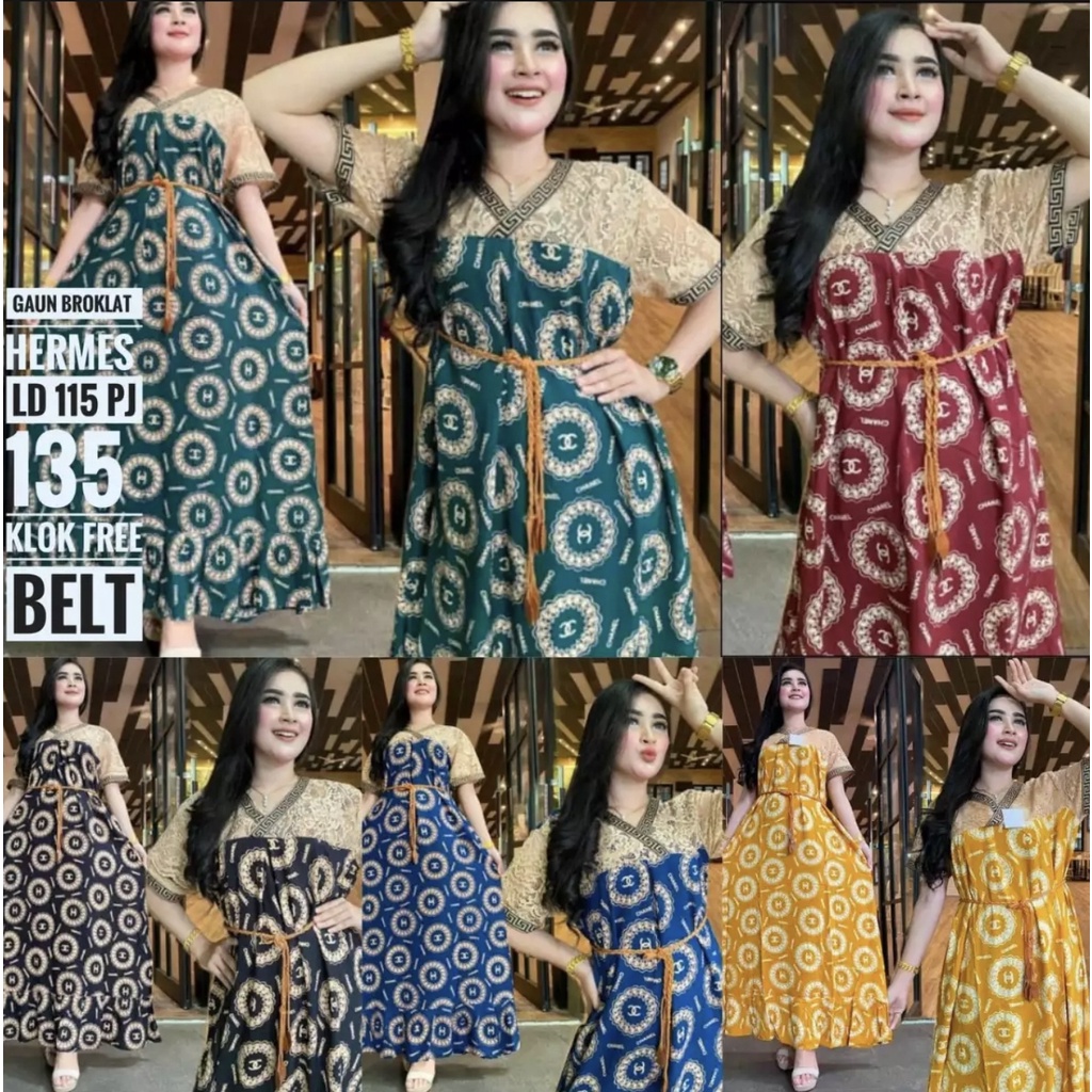 DASTER ARABIAN LENGAN PENDEK - FASHION DASTER RENDA - LONGDRESS ARAB BUSUI CP