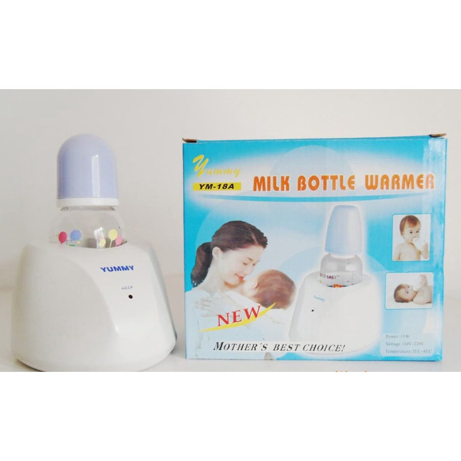 yummy milk bottle warmer botol susu anak bayi balita asi penghangat portabel formula kesehatan kids baby perlengkapan bayi