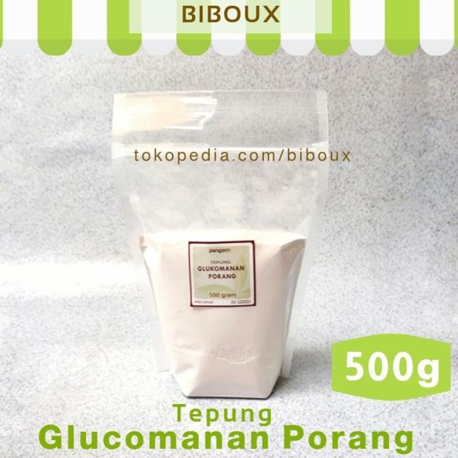 

Tepung Glukomanan Porang 500Gr