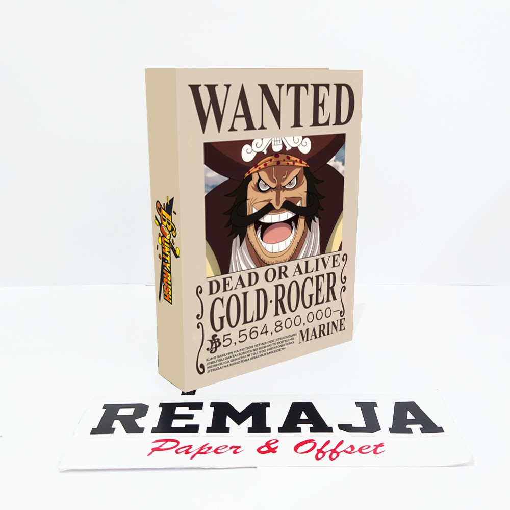 

Notebook Hardcover Onepiece Gold Roger Bounty rush