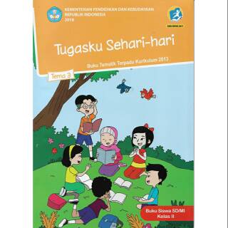 Buku Tematik Tema 3 Kelas 2 Sd Mi Semester 1 Kurikulum 2013 Tugasku Sehari Hari Shopee Indonesia