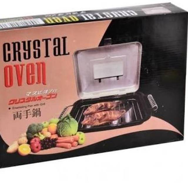 Maspion  Alat Pemanggang Ayam/Ikan/Sosis  Crystal Oven