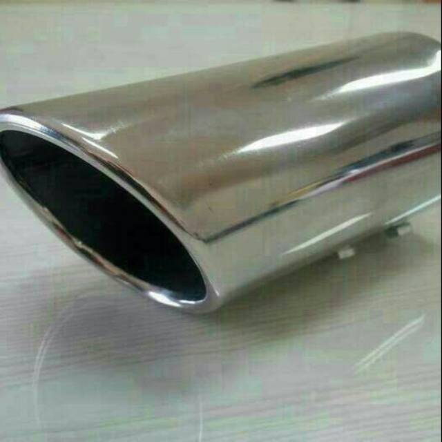 Muffler/buntut knalpot calya/stainless miring