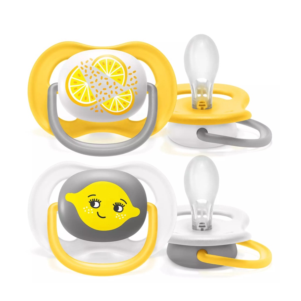 Philips Avent Ultra Air Happy Pacifier LEMON