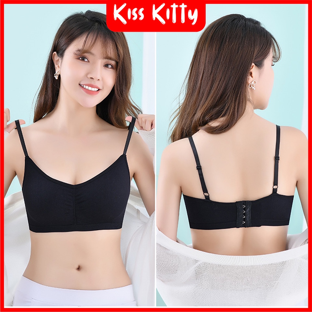 Pakaian Dalam Wanita Push up bra Sport Bra Tanpa Kawat Bra Seksi Bra Polos Bra Yoga Bra Fashion Bra Kaos 18#