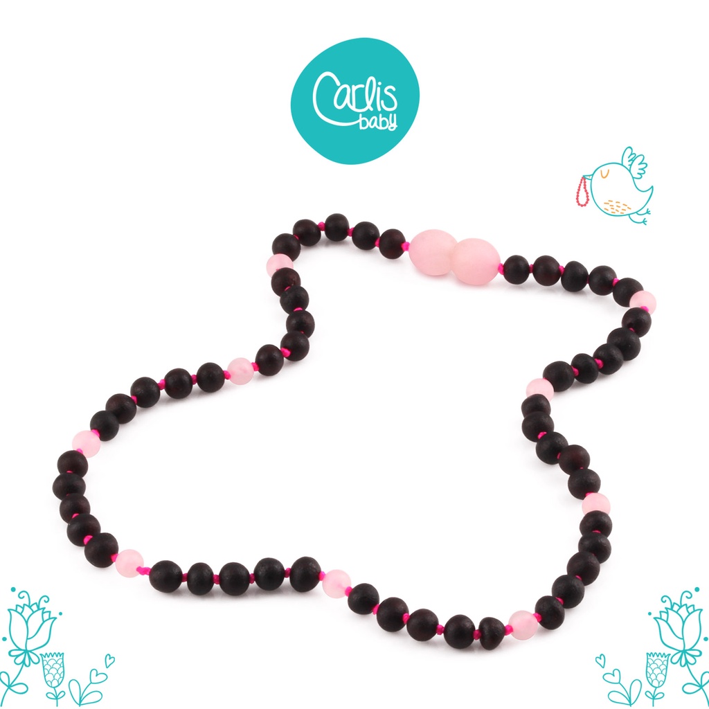 AG65 Kalung dan Gelang Amber Tumbuh Gigi Bayi By Carlis Baby