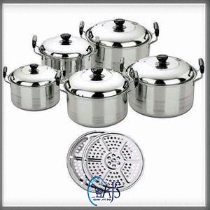 5 SET ALAT MASAK DAPUR STAINLESS
