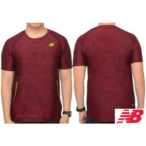 Baju Olahraga/Baju Running/Baju Training/Baju Senam/Baju Gym/NB ITT01 - Lengan Pendek