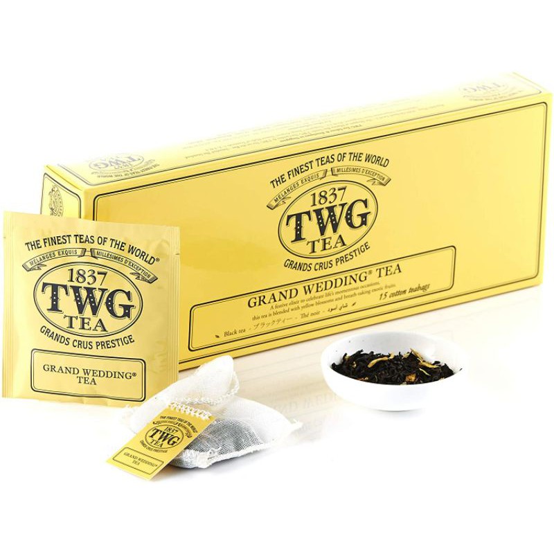 

TWG TEA Grand Wedding Tea 15 Cotton Teabags