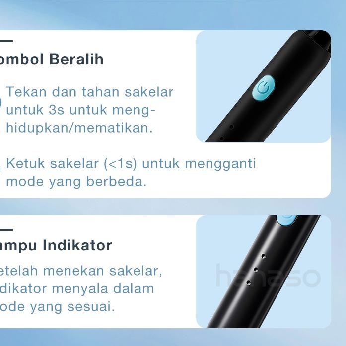 ❤[PROMO ⚡ALE]❤ Pembersih Karang Gigi Sikat Gigi Elektrik 2In1 Dental Scaling Sonic Elektrik 3 Modes 