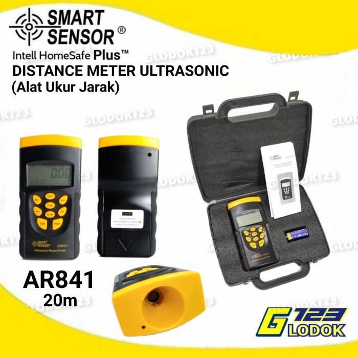 Alat Ukur Jarak Sensor Meteran Digital Laser Distance Measuring Meter